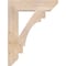 Ekena Millwork Merced Slat Smooth Bracket, Douglas Fir, 5 1/2"W x 26"D x 34"H BKT06X26X34MRC06SDF - alternate 2